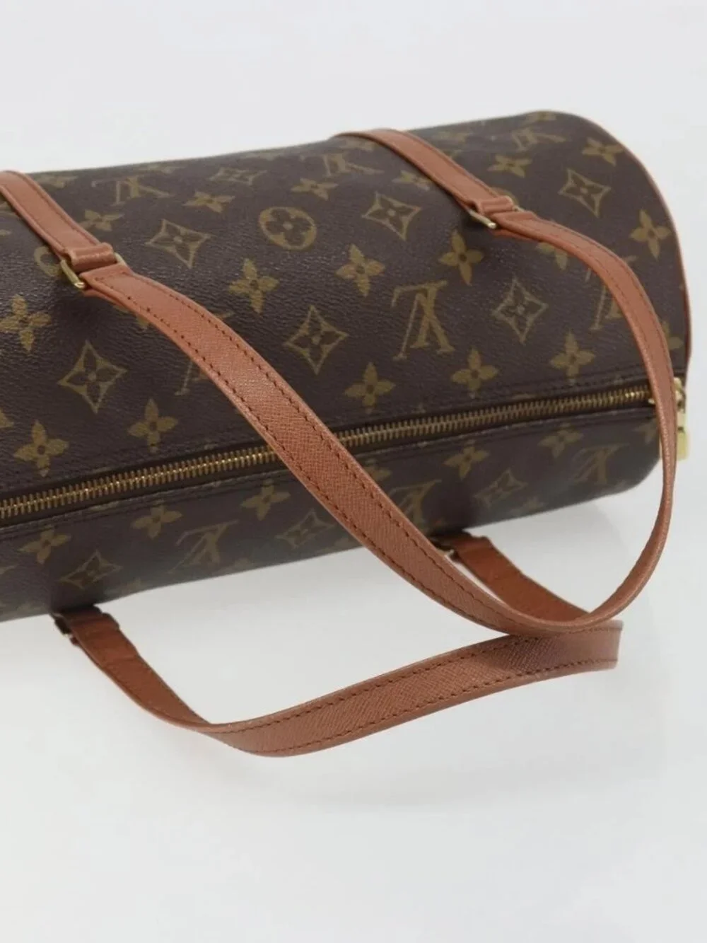 LOUIS VUITTON Monogram Papillon 30 Hand Bag M51385 LV Auth BA13599